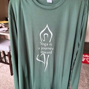 Sport-Tek Forest Green Long Sleeve Shirt